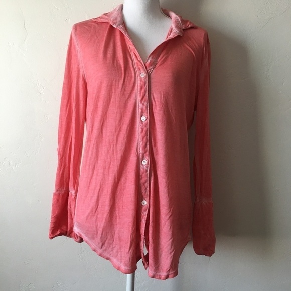 NWOT Cloth & Stone Button Down top - Picture 1 of 3